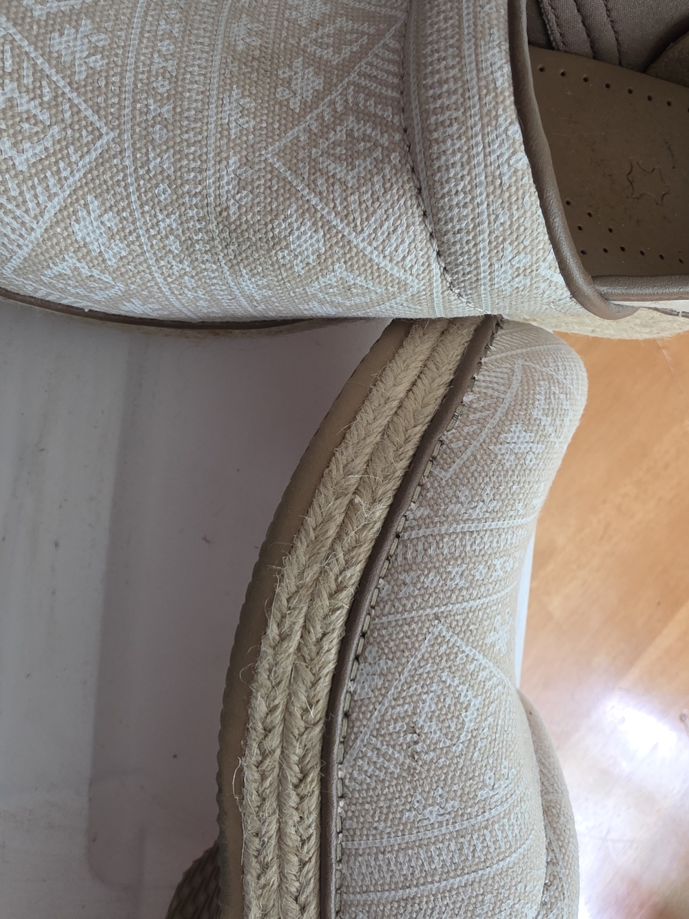 Dansko Beige Patterned Clogs - Picture 4 of 4
